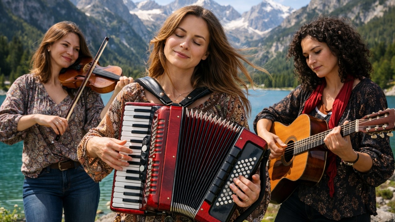 THE MOST BEAUTIFUL FUSION!! Flamenco, Accordion & Violin in Music That Touches the Soul