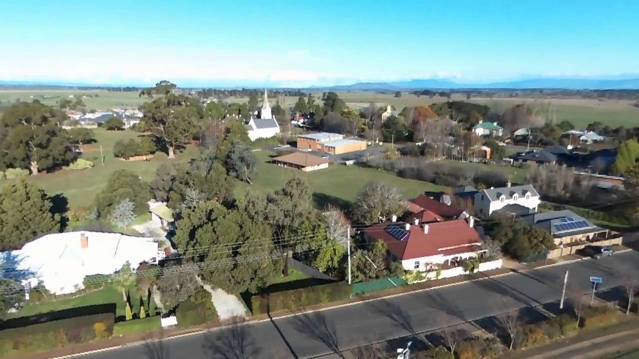 Beautiful Aerial Views of Sunny Country Tasmania Morven Park
