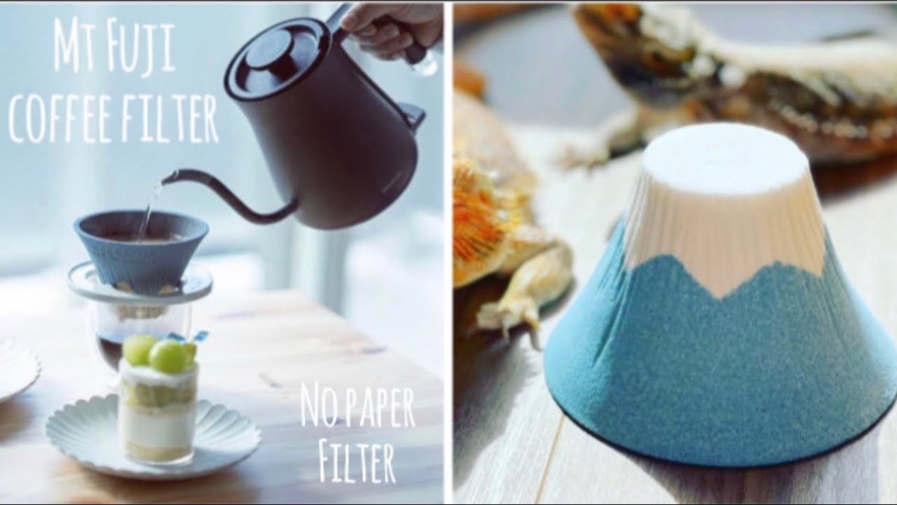 富士釜 Amazing Mt Fuji Ceramic (eco-friendly paperless) Coffee