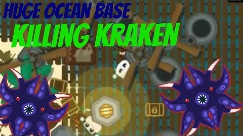 STARVE.IO-KILLING KRAKEN//HUGE OCEAN FARM.