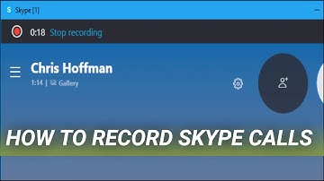 How to Record Skype Calls