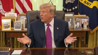 President Trump on reaching 6 months of war with Iran