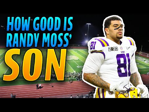 Video: Bol syn randy moss draftovaný?