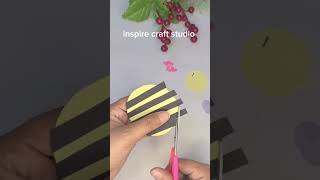 Handmade Paper Fly | Step by Step | Inspire Craft Studio#craft #viral #papercraft #craftideas