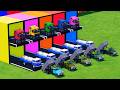 TRANSPORTING BUS, POLICE CARS, DUMP TRUCK, BOX TRUCK, FIRE TRUCK WITH SCANIA TRUCK - FS22 #31