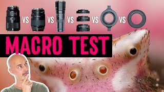 BEST Macro Tools 2023 ||| Extension Tubes vs Reverse Mount vs Macro Lens vs Raynox screenshot 5