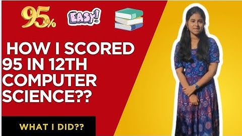 How I Scored 95 🔥 in  Computer Science| Study Tips in Tamil | 12th Std State Board| #pathuDiaries