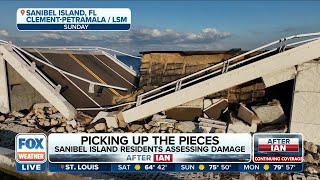 Sanibel Causeway Repairs Begin After Significant Damage By Hurricane Ian