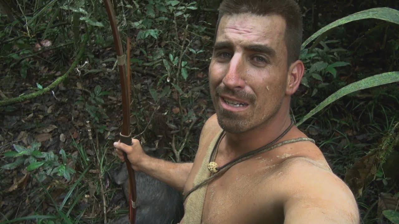 Naked And Hungry This Survivalist Gets Emotional After His Bow And