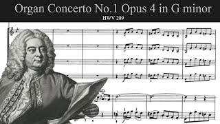 Handel  Organ Concerto No.1 Opus 4 in G minor