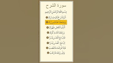 سورة الشرح مكررة للشيخ أحمد النفيس