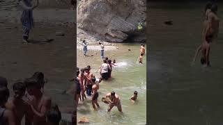 water fall#almora #fun