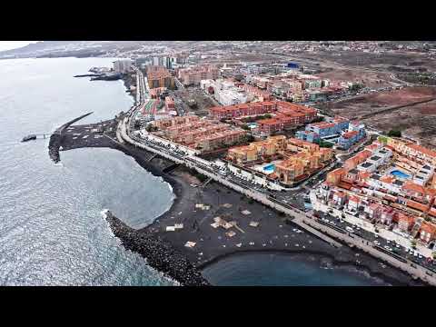 Autumn Walk through Candelaria, Tenerife: A Drone View and Urban Beauties | Video