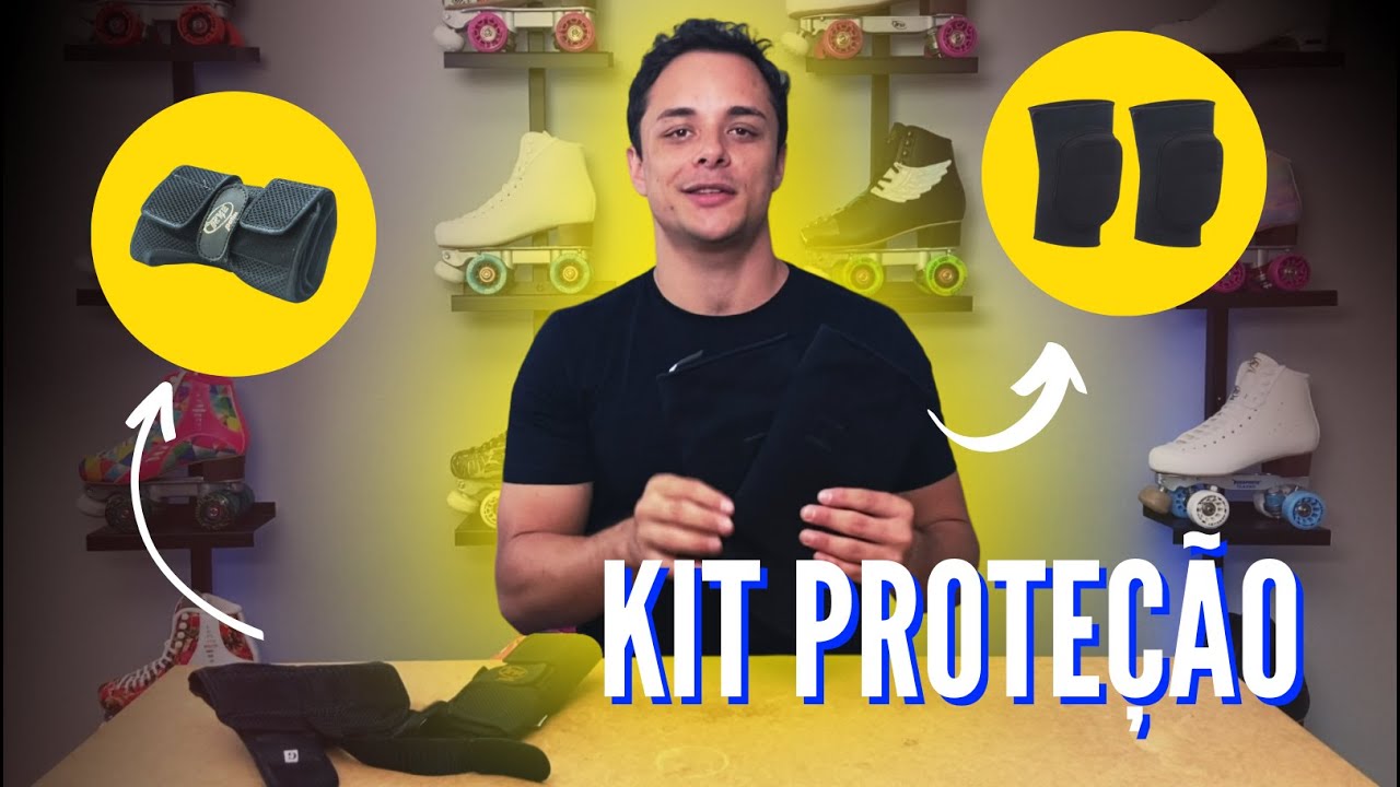 Kit de Proteção para Patinação Artística