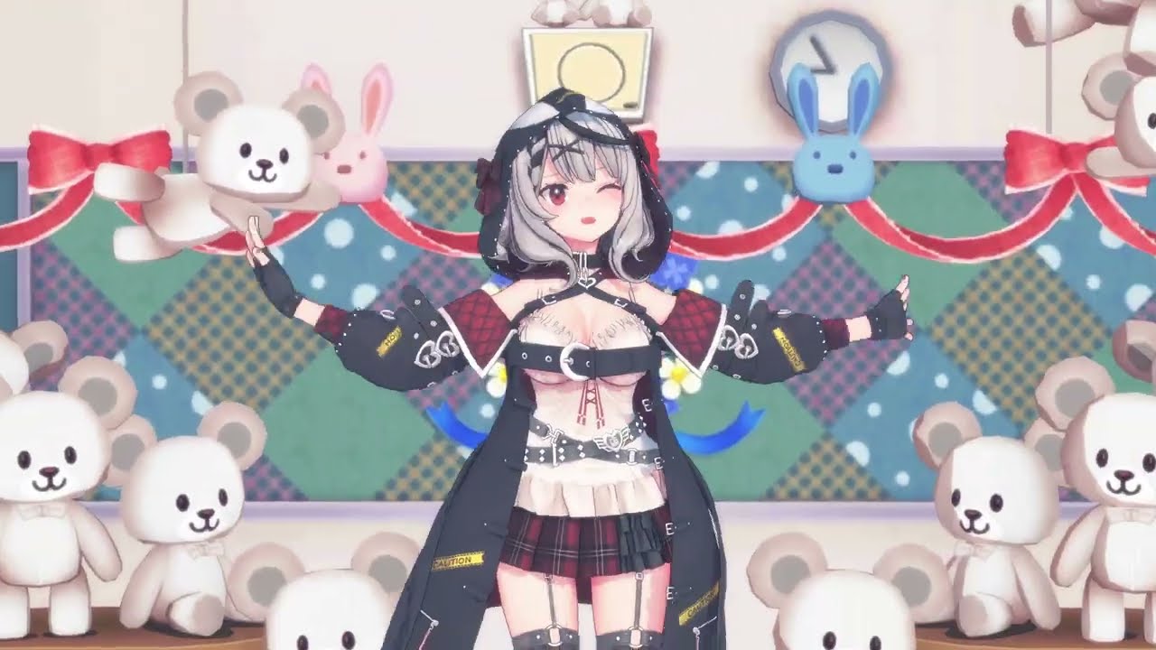 【ホロライブMMD】『フクロウさん(Vo.沙花叉クロヱ)』by 沙花叉クロヱ【4K】