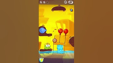 Cut the Rope 2 Level 3-23 (Junkyard) 3 Stars Walkthrough
