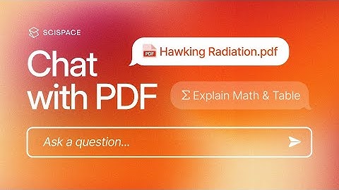 How to Use SciSpace ChatPDF to Extract Data and Decode Research Papers | ChatPDF Tutorial