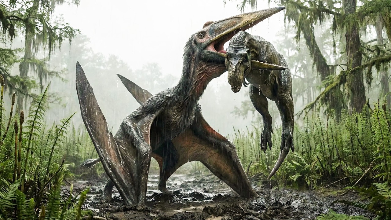 Настоящий «Остров Черепа»: место, где летающие рептилии поглотили тираннозавра.