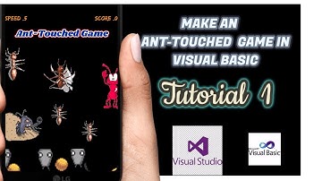 #1 Ant-Touched  game Project for Beginners | visual Studio | Full Tutorial HD