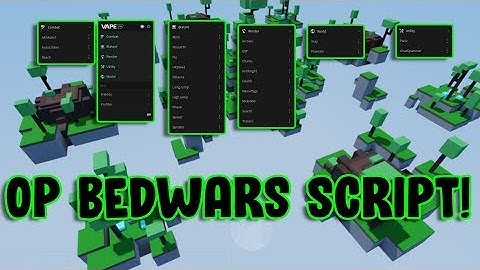 [NEW!] ROBLOX Bedwars Script GUI | Scaffold & Aimbot | Auto Bed | *PASTEBIN 2022*
