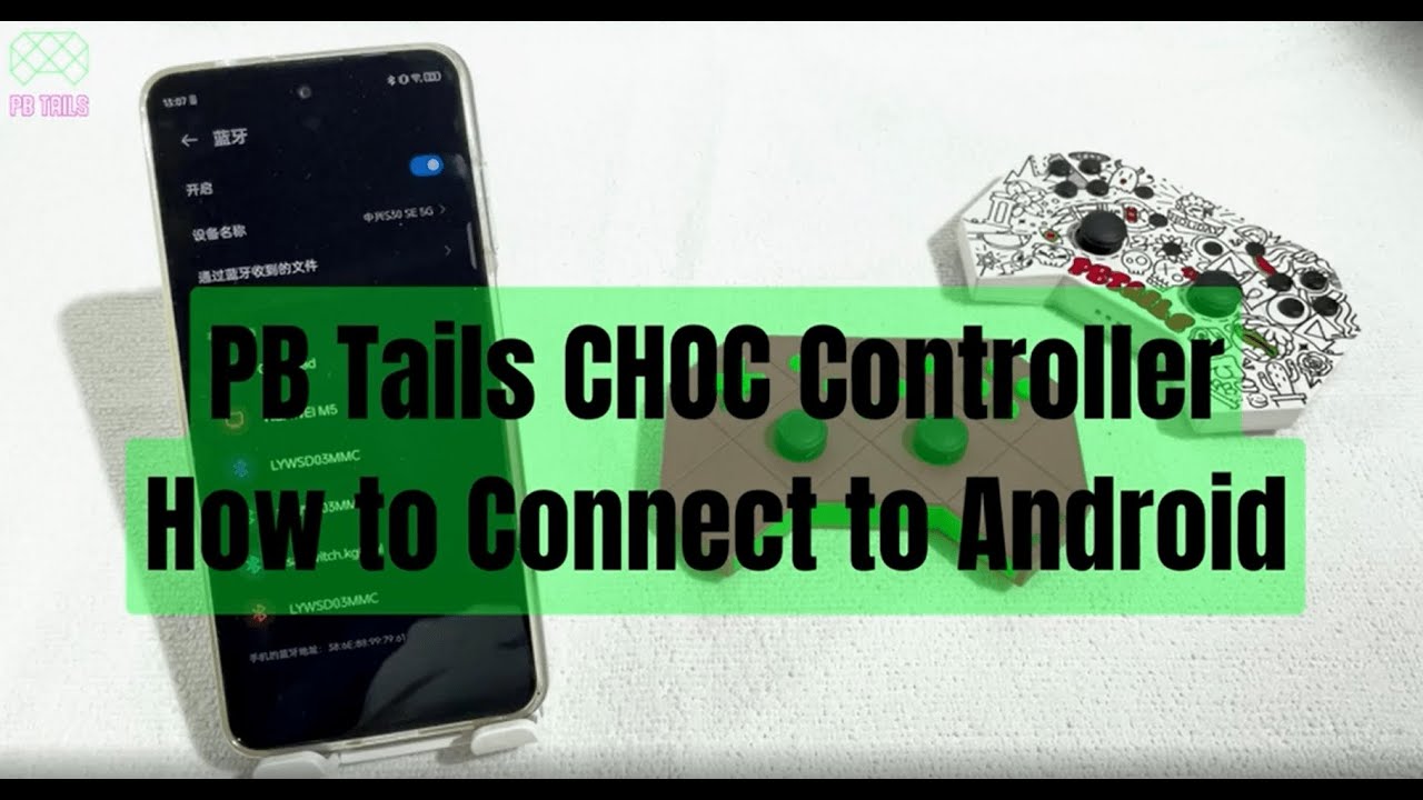 How to connect your PB Tails controller to Android 