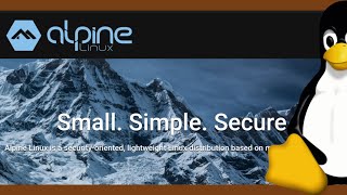 Alpine Linux with XFCE Desktop [First tests in VirtualBox]