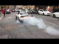Monky London Mazda RX7 Burnout Exhaust Sound Acceleration On The Streets Supercars Of London Monky London Mazda RX7 Burnout Exhaust Sound Acceleration On The Streets Supercars Of London