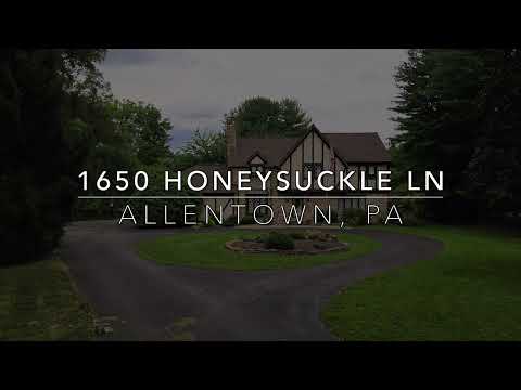 1650 Honeysuckle Lane, Allentown, PA home video tour