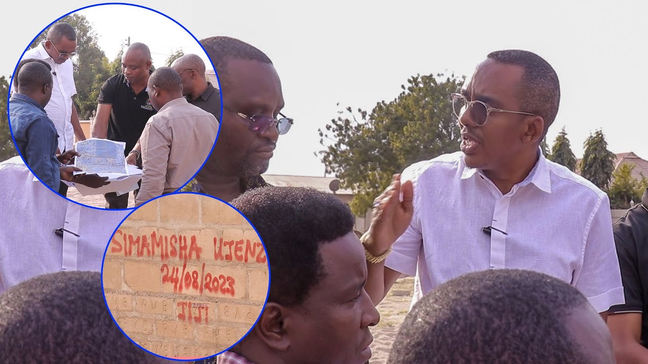 JERRY SILAA AINGIA SITE KUTATUA MGOGORO, AMBANA MWENYEKITI WA MTAA 