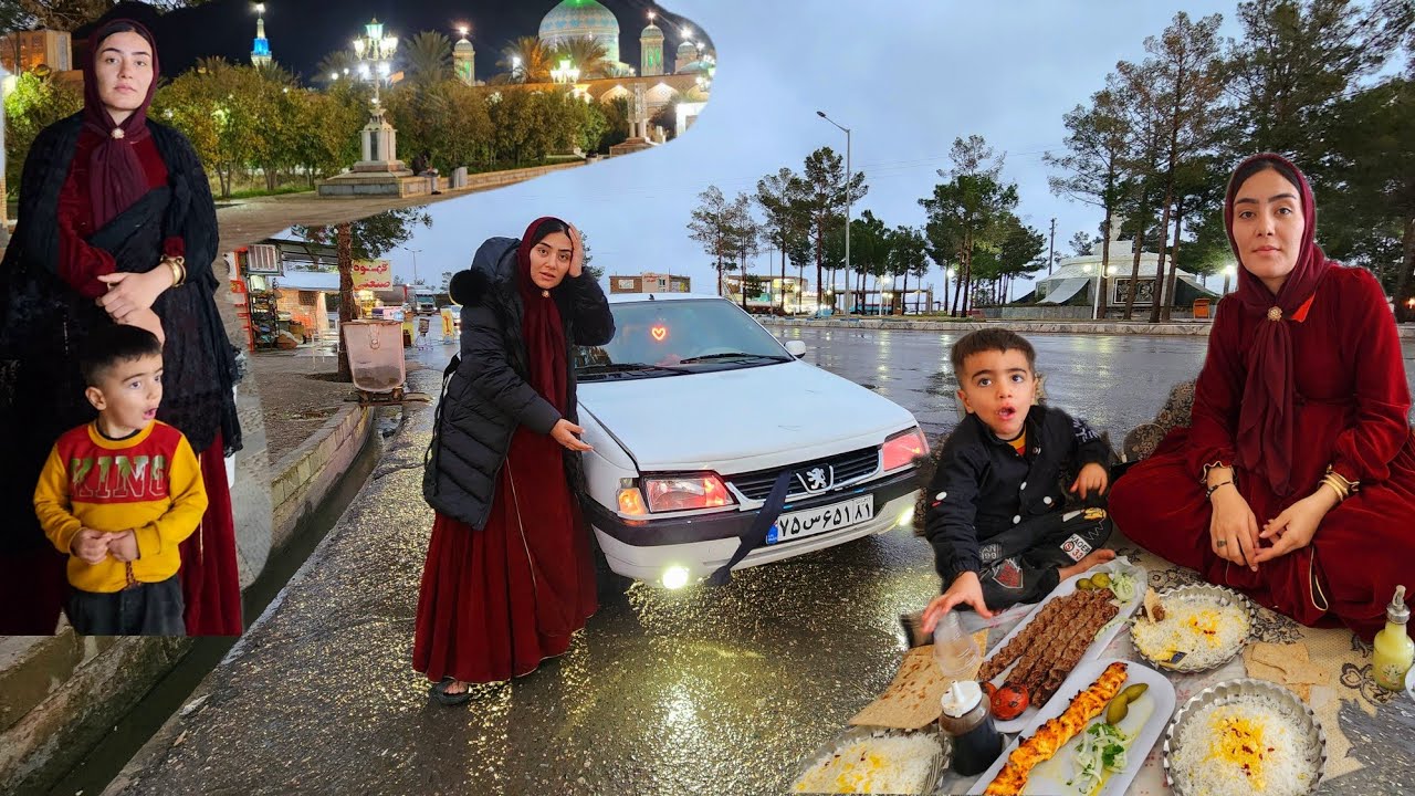 😱🔥Deadly rain on the Mashhad road | Miracle or supernatural event for Fatima?🥺