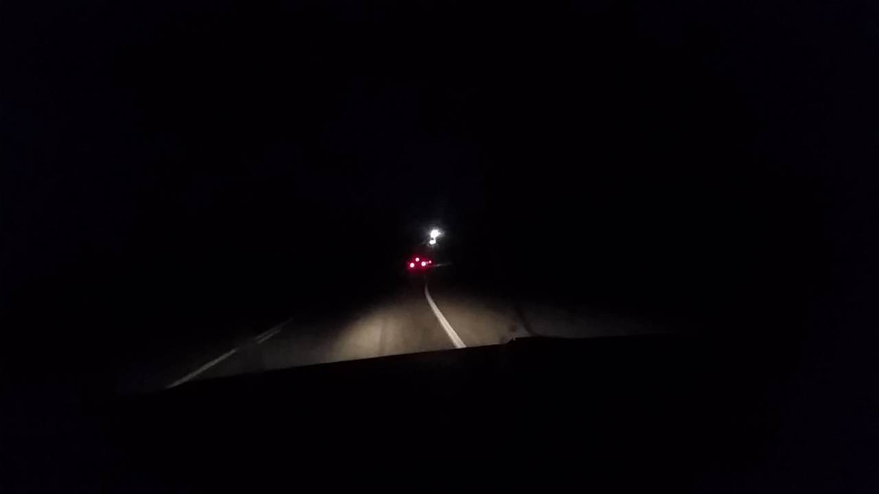 No lights driving at night sep 20/2016 YouTube