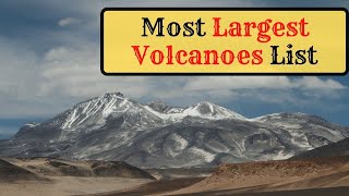 Top 10 Most Largest Volcanoes in the World | Biggest Volcanoes list in English | TopEcho by TopEcho 39 views 2 years ago 7 minutes, 12 seconds