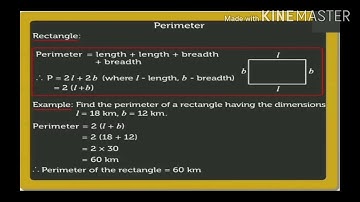 Class-IV Maths Ch-15 Perimeter of Rectilinear figures