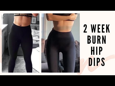 2 WEEK BURN HIP DIPS - 2 Haftada Yoğun Etkili Kalça Çukurlukları Egzersiz Rutini #fixhipdips