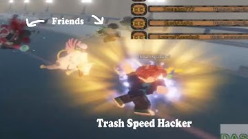 Clown Speed Hacker caught in 4K | YBA |