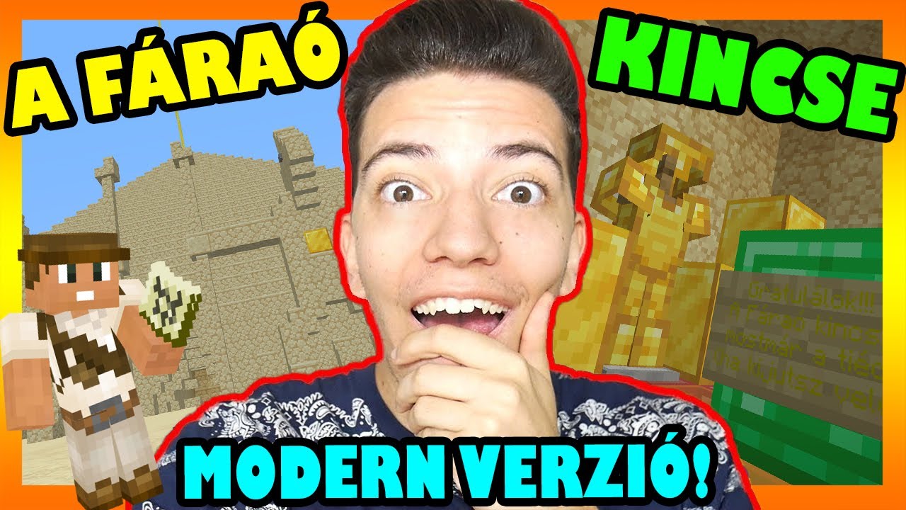 ÚJRAALKOTTÁK ÉLETEM ELSŐ KALANDPÁLYÁJÁT A MÁJNKRÁFTBAN! | A FÁRAÓ KINCSE | *TI PÁLYÁITOK 5. RÉSZ*