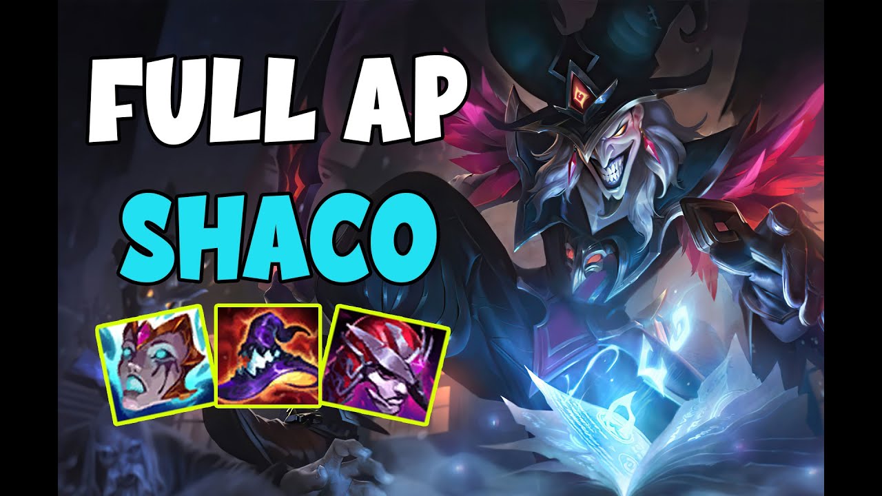 FULL AP SHACO IN THE JUNGLE [League of Legends] Full Gameplay - 23 Kills (Dark Harvest)