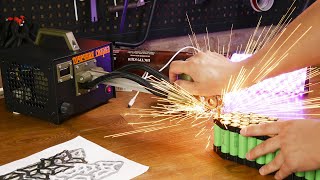 МОЩНЕЙШАЯ ТОЧЕЧНАЯ СВАРКА Такого результата я не ожидал! Всё ПРОСТО! Spot Welder DIY