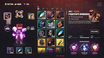 Minecraft Dungeons Lightning Strider Build Fiery Forge Apoc+25