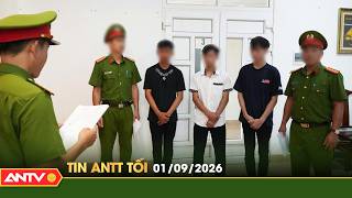 Tin tức an ninh trật tự nóng, thời sự Việt Nam mới nhất 24h tối ngày 1/9 | ANTV