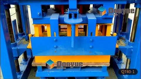 QT40 1  hollow Block making machine/semi automatic brick machine/concrete block making machine