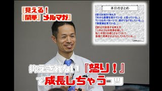 「抑えきれない『怒り！』で成長しちゃうコツ」【見える！『開華』メルマガ〜量子力学的生き方〜】