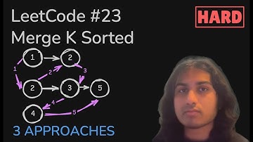 Merge K Sorted Lists - Built From 3 Approaches | LeetCode 23 Python [Hard]