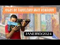Jogos de tabuleiro mais vendidos - Janeiro/24