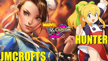 MvC2 Mvci Umvc3 JMCROFTS vs HUNTER pt 1