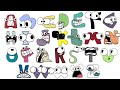 ALPHABET LORE But Everything Is a with big mounths Version