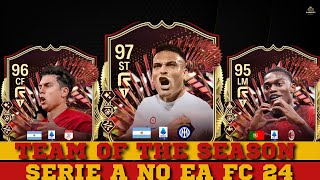 TIME DA TEMPORADA DA SERIA A ADICIONADOS NO ULTIMATE TEAM🤯🔥/ RAFAEL LEÃO, DYBALA, OSIMHEN...