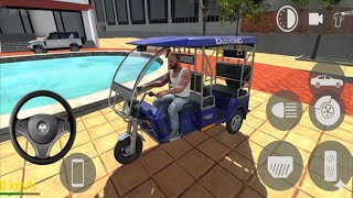 🚖 New E Rickshaw 💥 Cheat Code In Indian Bike Game 🔥 #video #indianbikedriving3d  screenshot 4