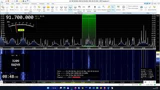 91.7Mhz Trt Radyo Haber, Türkei, 2023-05-28.