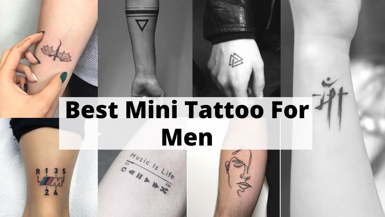 Small Tattoo Designs For Men  Best Mens Trendy Small Tattoos  Mens Tiny  Tattoos 2023  YouTube